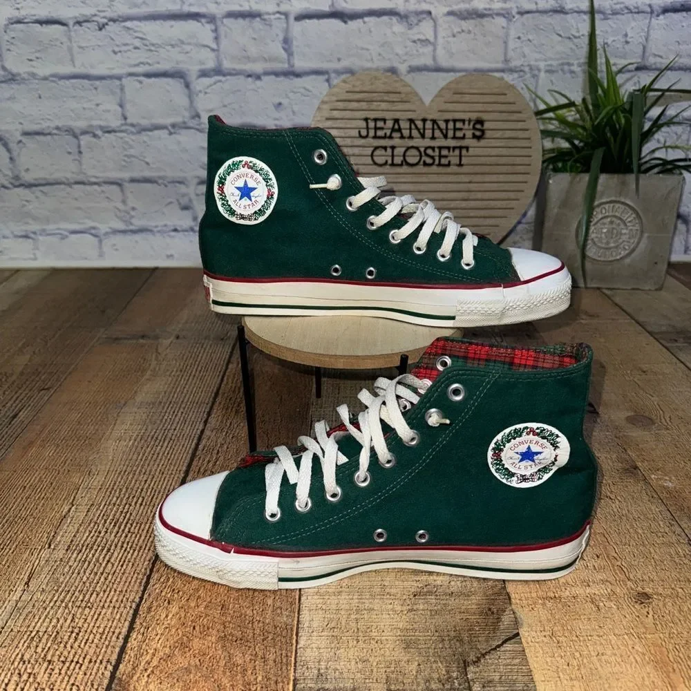 Rare converse Chuck Taylor Christmas sneakers - Picture 3 of 15